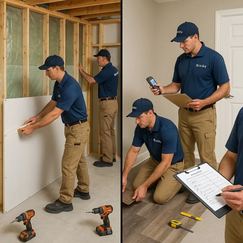 Repairs and Reconstruction process in Pen Argyl, PA